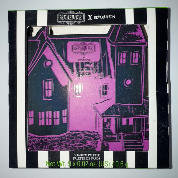 NEW Beetlejuice X Revolution Shadow Palettes Water Liners, Lipstick LOT 7 Pieces - Picture 6 of 16